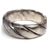 Vintage Designer Sterling Silver Bangle Bracelet