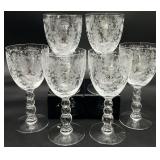 6 Duncan & Miller First Love Water Glasses