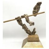 ArtMax Abstract Musician Flute Player Sculpture