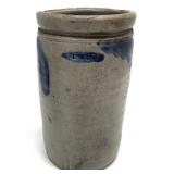 J. B. Magee Antique Signed Stoneware Jar