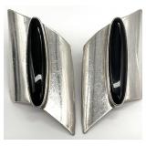 Allen Paula Boyd Signed Navajo Sterling Earrings
