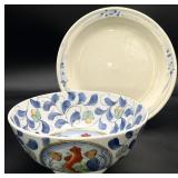2 Vintage Asian Porcelain Dishes