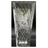 Pepi Herrmann Signed Crystal Vase