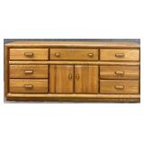 Oak Triple Dresser