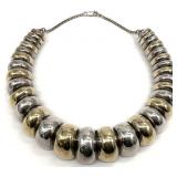 Yaacov Heller S/N Sterling Silver Collar Necklace