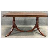 Mahogany Double Pedestal Dining Table