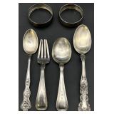Asst Sterling Silver Utensils & More
