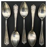5 Sterling Silver Spoons