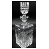 Crystal Square Cut Decanter