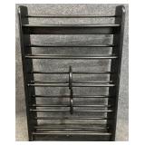 Black Wooden Rack