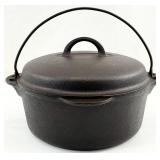 Griswold #8 Cast Iron Dutch Oven 1278 w/ Lid