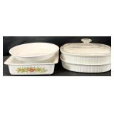 4pc Corning Ware Baking Dishes