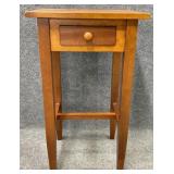 Mahogany One Drawer Stand