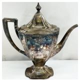 Antique WD Smith, Adam Silverplate Coffee Pot
