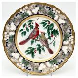 Noritake Birds of America Cardinal Plate
