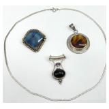 Sterling Silver Necklaces & Pendants Group