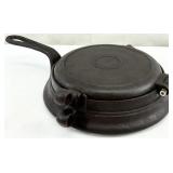 1883 A.G. Patton Cast Iron Waffle Maker