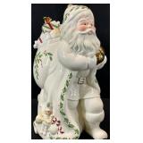 Lenox Holiday Santa Cookie Jar
