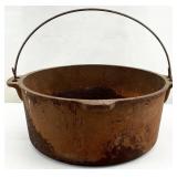Vintage Cast Iron Cauldron Kettle