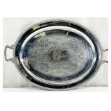 Large Friedman Silver Co. Silverplate Tray