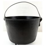 Antique Footed Gate Marked Cast Iron Kettle