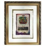 David Dodsworth S/N Pico IX Embossed Art Print
