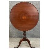 Antique Mahogany Flip Top Table