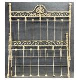 Metal Queen Size High Back Bed