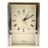 Seiko Gold Tone Desk / Mantel Clock
