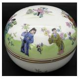 Herend Hungary Oriental Showman Covered Dish