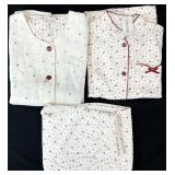 Vintage Garconne Ladies Sleepwear Set, Sz Small