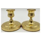 Pair Baldwin Brass Candlesticks