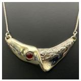 Vintage Modernist Designer Sterling Silver
