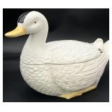 Italian Ceramic Duck Tureen for Rosenthal Netter