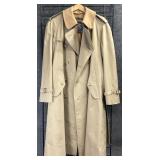 Vintage Burberry Trench Coat, Size 42 Regular