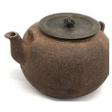Vintage Asian Cast Iron Kettle