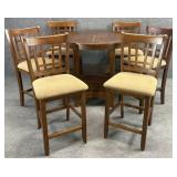 Pub Height Table w/ 6 Stools