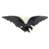 Large Cast Metal Eagle Wall Hanging