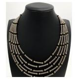 David Yurman 925 Silver 14K Gold Onyx Bead
