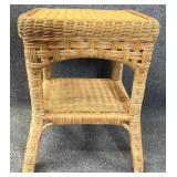 Small Wicker Table
