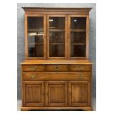 Henkel Harris Cherry Step Back China Cabinet