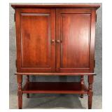 Pine Blind Door Cabinet