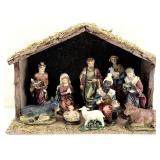 Vintage Christmas Nativity Set