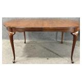 Mahogany Queen Anne Dining Table