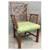 Ornate Mahogany Arm Chair