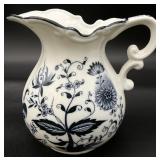 Blue Onion Small Pitcher