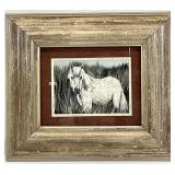 Shackelford Pony Framed & Matted Art Print