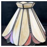 Vintage Stained Glass Lamp Shade