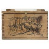 The Classic by Evans Wooden Ammo Box