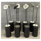 Group of 8 Hanging Light Fixtures